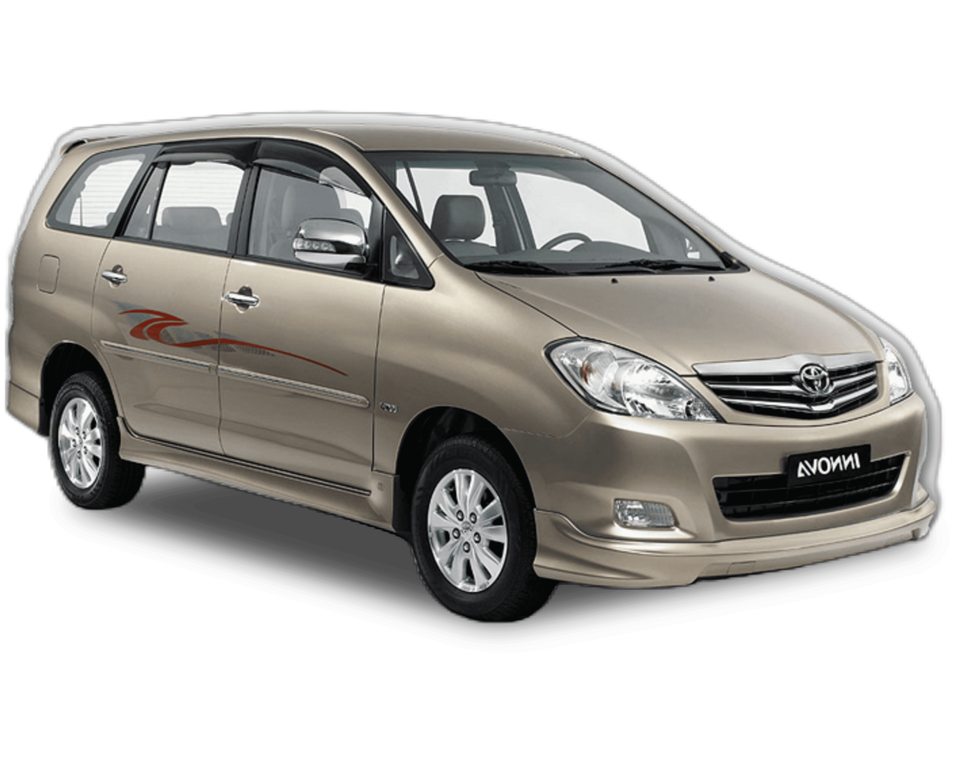 Toyota Innova Crysta Side View